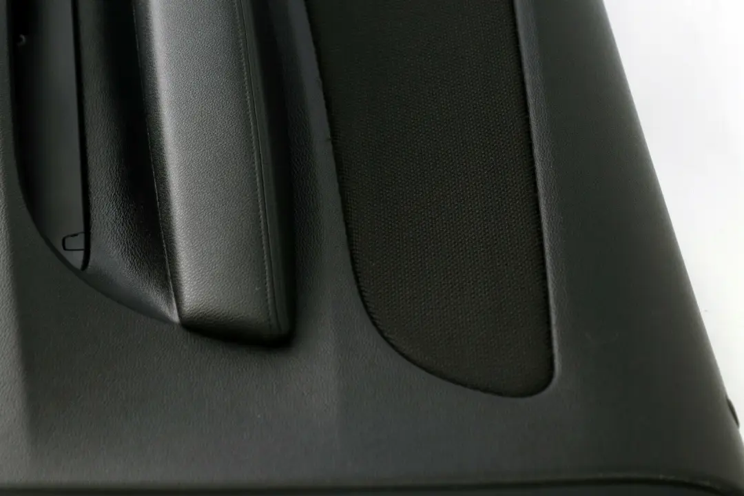 Door Lining Card Cloth Front Right O/S Flashpoint Black to BMW E81 E82 with Part number 7839242 BMW E81 E82 Door Lining Card Cloth Front Right O/S Flashpoint Black - SKU 7839242 - Part number 7839242