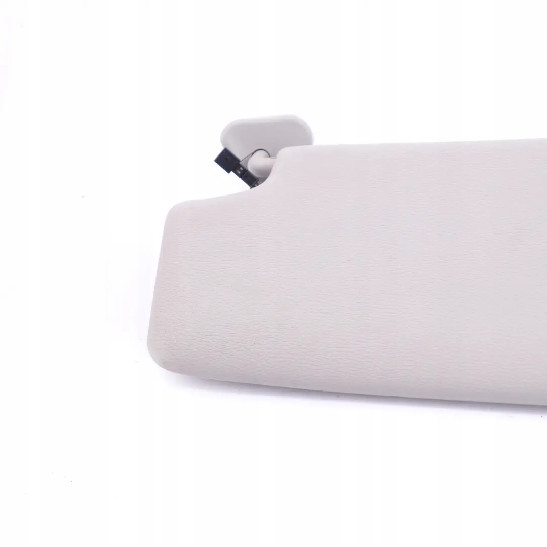 BMW E65 E66 Sun Visor Lamp Light Cover Right O/S Leather Steingrau Grey - SKU 7017792-1 - Part number 7017792