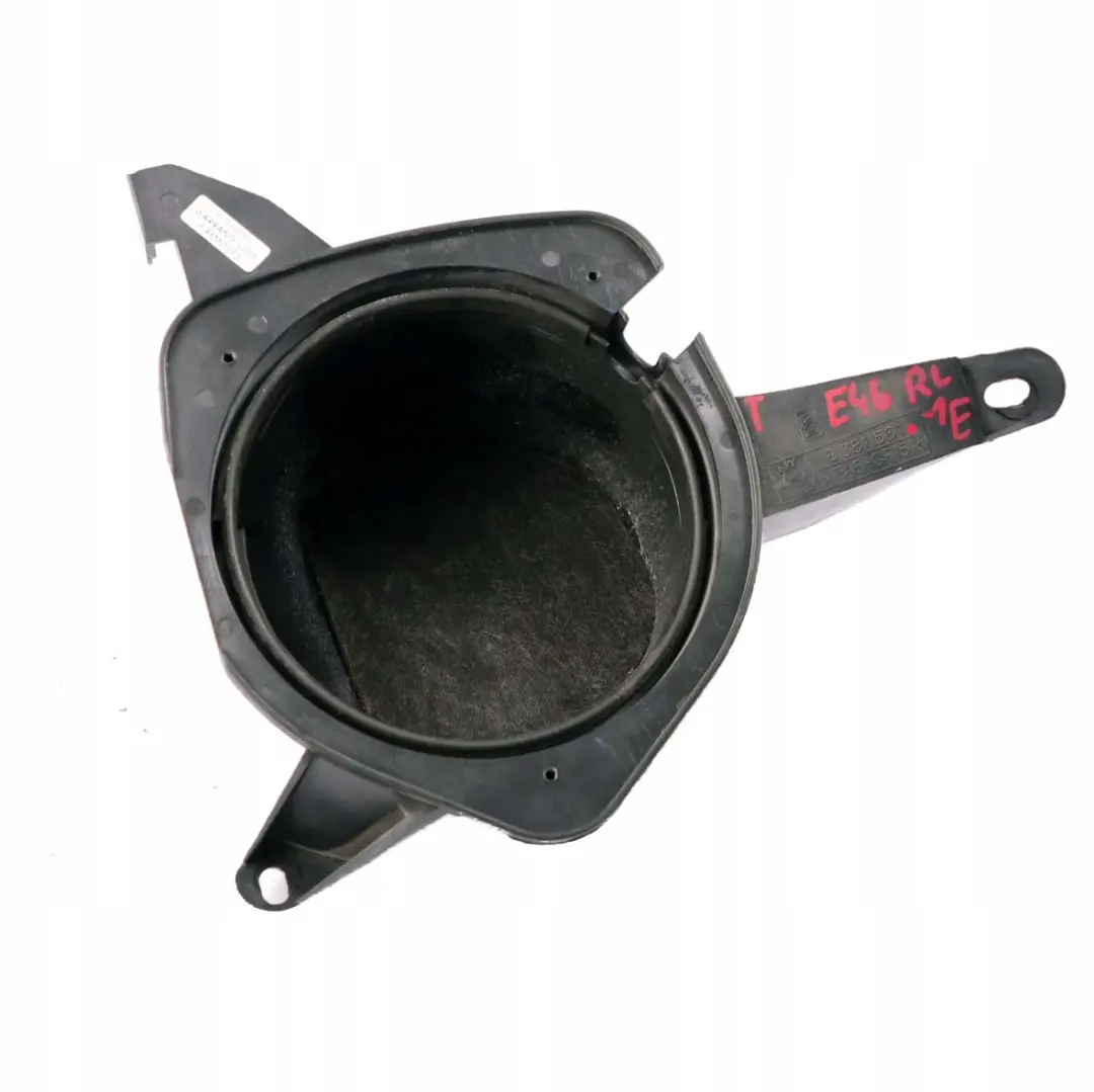 BMW 3 E46 1 Touring Rear HiFi Audio System Left Speaker Housing Bracket - SKU 8381561-1 - Part number 8381561