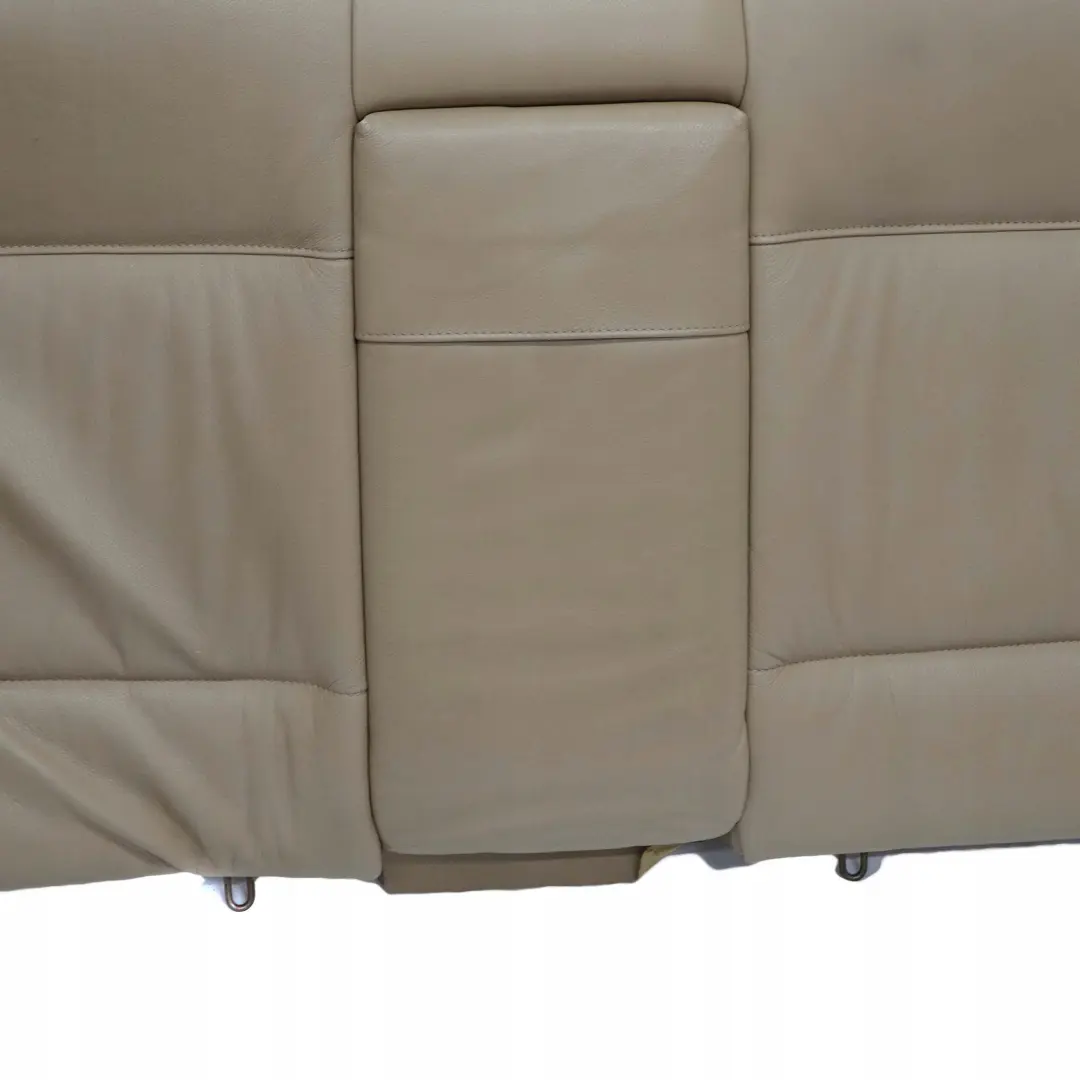 BMW 3 E46 Saloon Rear Seat Back Backrest Cover Leather Montana Light Beige - SKU 8225910 - Part number 8225910