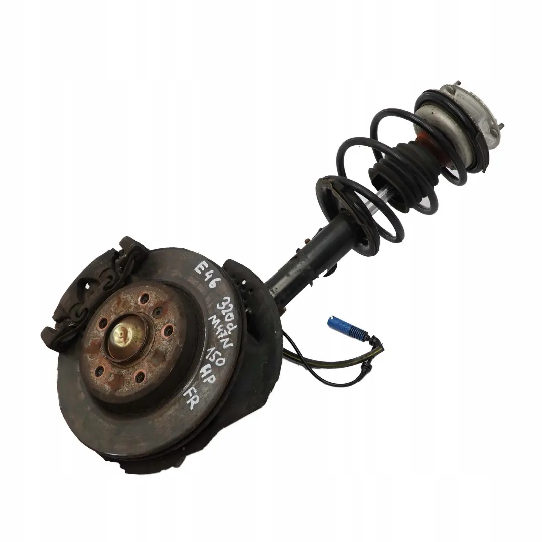 M47N Front Right O/S Suspension Leg Brake Disc Wheel Hub to BMW 3 E46 Touring 320d with Part number 6750790 BMW 3 E46 Touring 320d M47N Front Right O/S Suspension Leg Brake Disc Wheel Hub - SKU 6750790 - Part number 6750790
