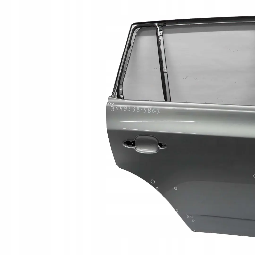 BMW X3 Reihe E83 3 Tür Hinten Rechts Silbergrau Silber Grau - A08 - SKU 3449338-SBG3 - Teilenummer 3449338