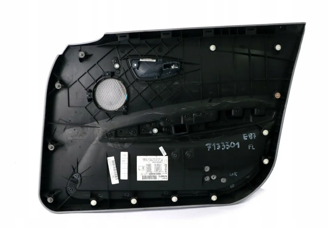 BMW 1 Reihe E87 Türverkleidung Vorn Links Alaskagrau Grau Leder - SKU 7133301 - Teilenummer 7133301