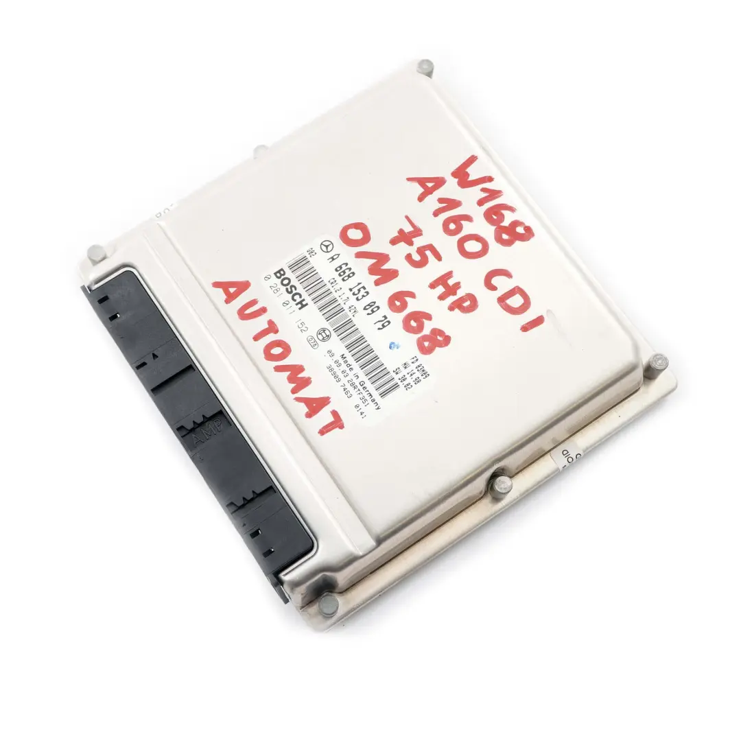  Mercedes-Benz W168 A 160 CDI OM668 Engine Control Module Automatic - SKU A6681530979 - Part number A6681530979