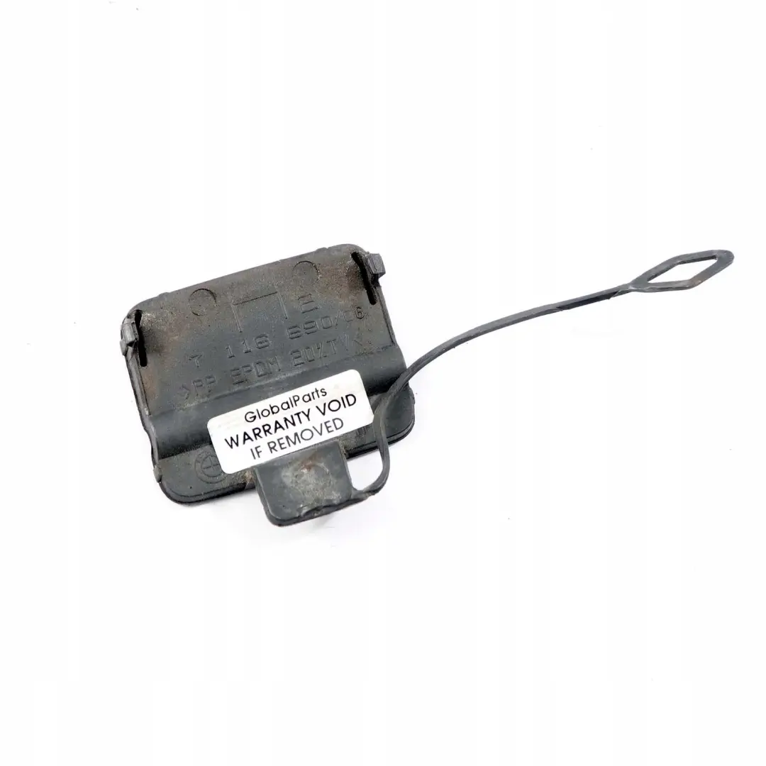 BMW 3er E90 Klappe Abschleppöse Heckstoßstange Barberarot Metallic A39 711669 - SKU 0034445-BAR - Teilenummer 0034445