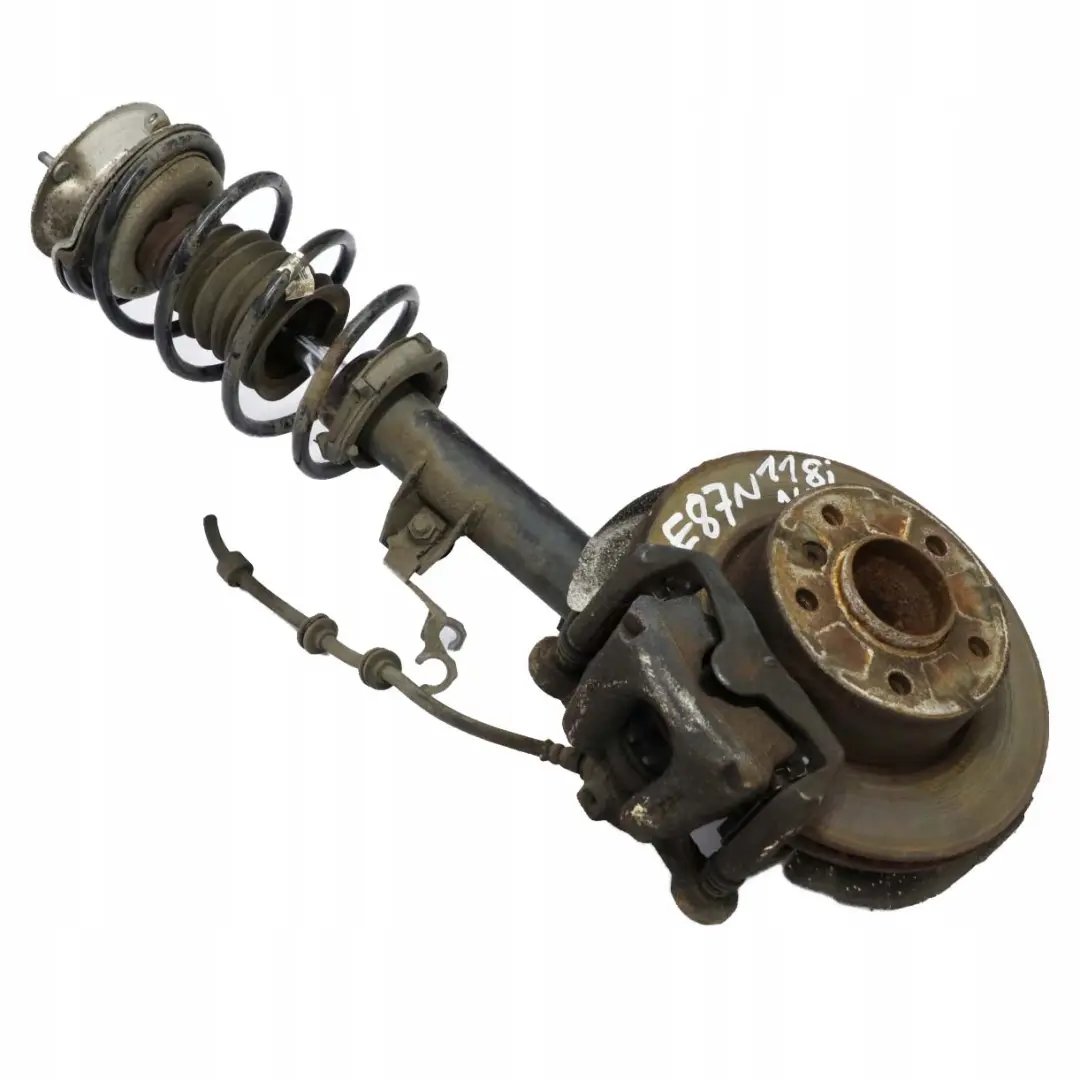 N43 Suspensión Delantera Derecha Muelle Strut Freno para BMW E87 LCI 118i con número de pieza 6786018 BMW E87 LCI 118i N43 Suspensión Delantera Derecha Muelle Strut Freno - SKU 6786018-5 - Número de pieza 6786018