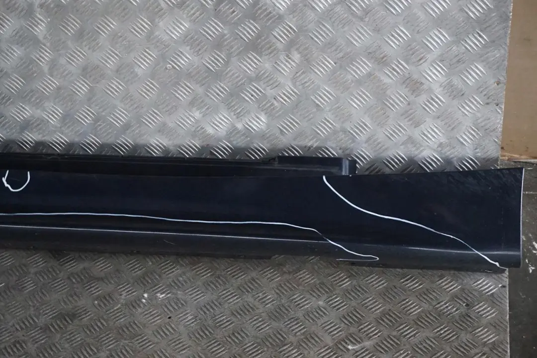BMW 1 er E87 Schwellerleiste Blende Schweller rechts Monacoblau Blau Metallic - SKU 0032948-MB - Teilenummer 0032948