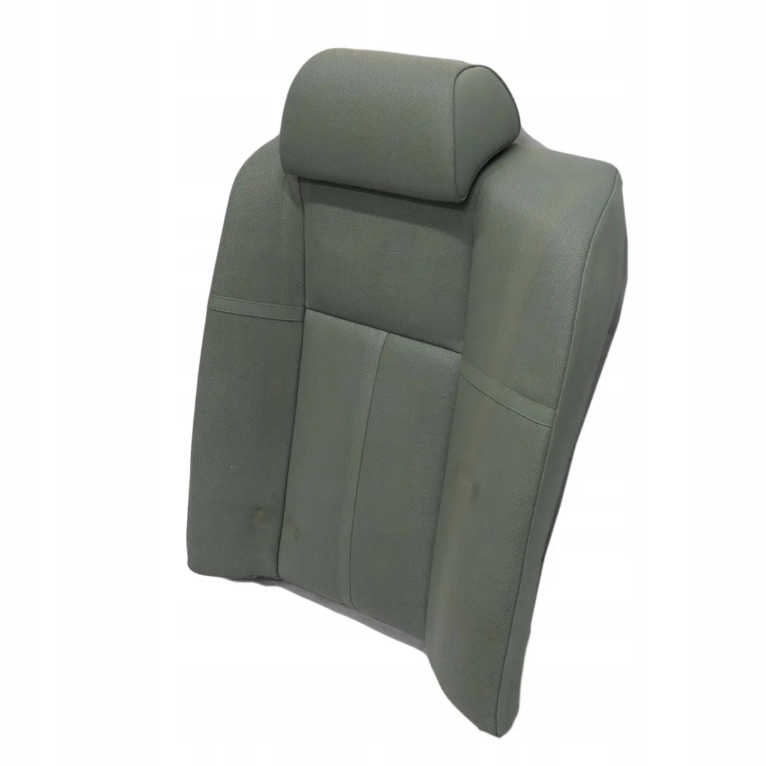Asiento Trasero Izquierdo Funda Respaldo Climatizada Cuero Verde Nasca para BMW E65 con número de pieza 7146179 BMW E65 Asiento Trasero Izquierdo Funda Respaldo Climatizada Cuero Verde Nasca - SKU 7146179 - Número de pieza 7146179