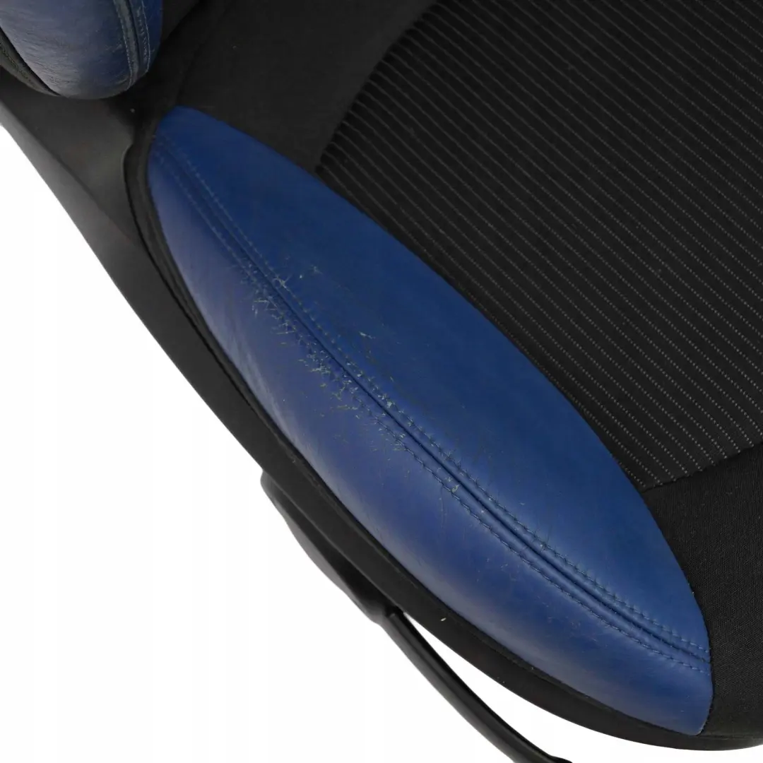Sedile Sportivo Sport Resto Tessuto/Pelle Frontale Dx Blu per Mini Cooper R56 R57 con numero di parte 7242358 Mini Cooper R56 R57 Sedile Sportivo Sport Resto Tessuto/Pelle Frontale Dx Blu - SKU 7242358-2 - Numero di parte 7242358