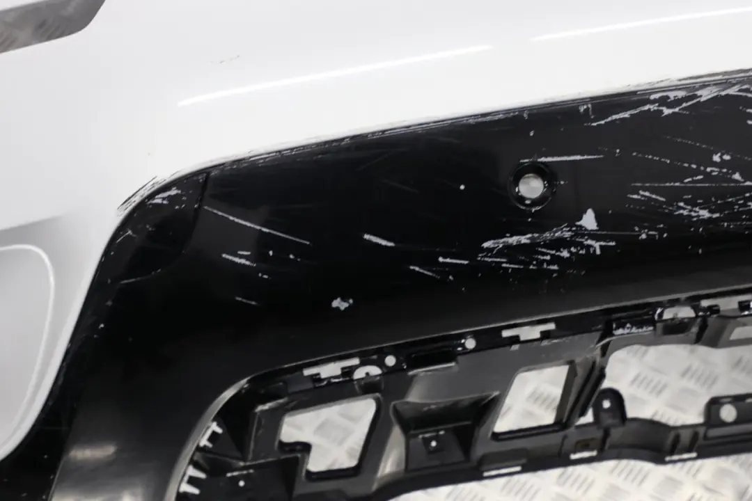 Bumper Trim Panel Alpinweiss Alpine White - 300 to BMW X6 Series E71 Rear with Part number 2147603 BMW X6 Series E71 Rear Bumper Trim Panel Alpinweiss Alpine White - 300 - SKU 2147603-AW - Part number 2147603