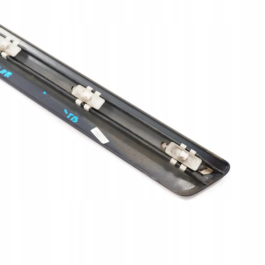 Mercedes-Benz E W210 Rear Right Door O/S Trim Strip Moulding Tanzanite Blue to with Part number A2106900682 Mercedes-Benz E W210 Rear Right Door O/S Trim Strip Moulding Tanzanite Blue - SKU A2106900682-TB - Part number A2106900682