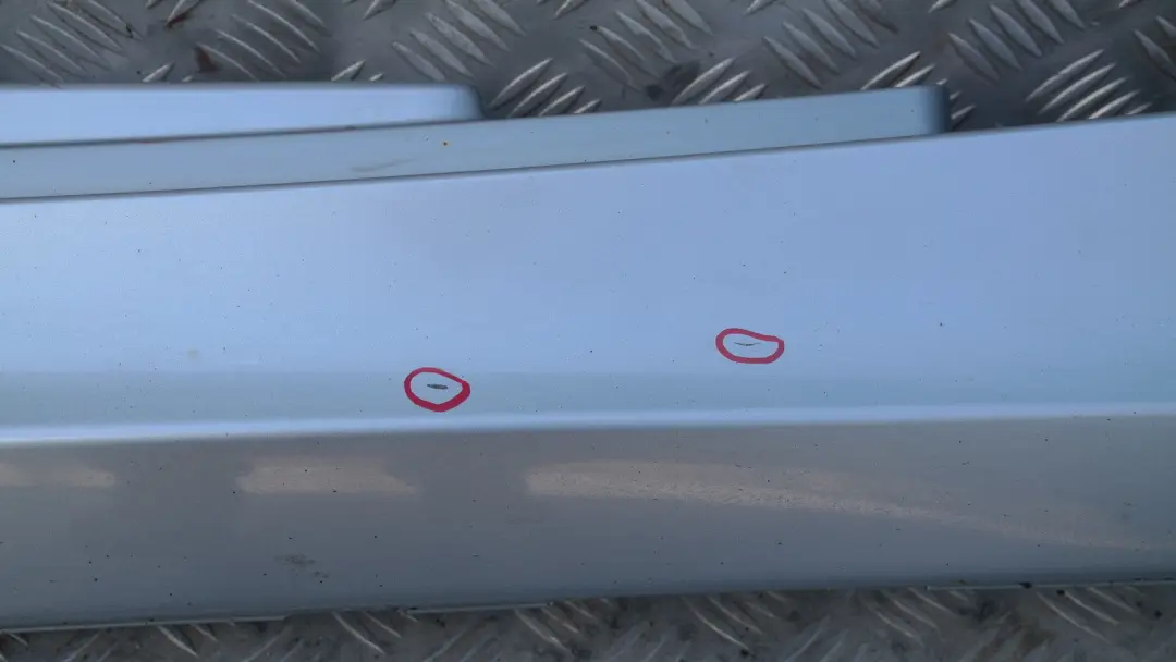 BMW 1 SERIES E81 E82 E88 Sill strip side skirt right O/S WATER BLUE METALLIC - SKU 0036142-WB - Part number 51770036142