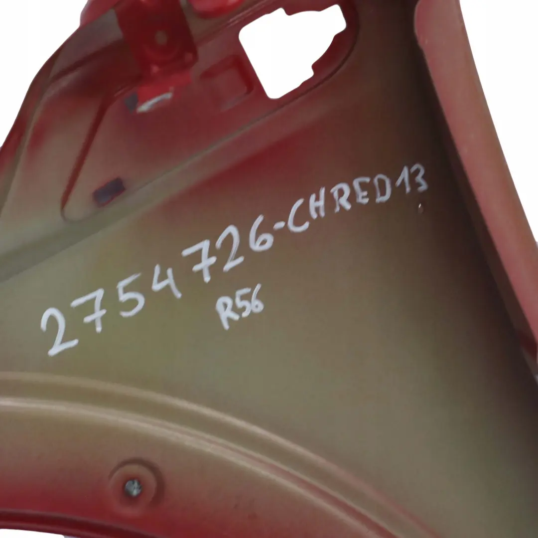 Cooper3 R55 R56 R57 R58 Panel Lateral Delantero Ala Derecha Chili Red para Mini con número de pieza 2754726 Mini Cooper3 R55 R56 R57 R58 Panel Lateral Delantero Ala Derecha Chili Red - SKU 2754726-CHRED13 - Número de pieza 2754726