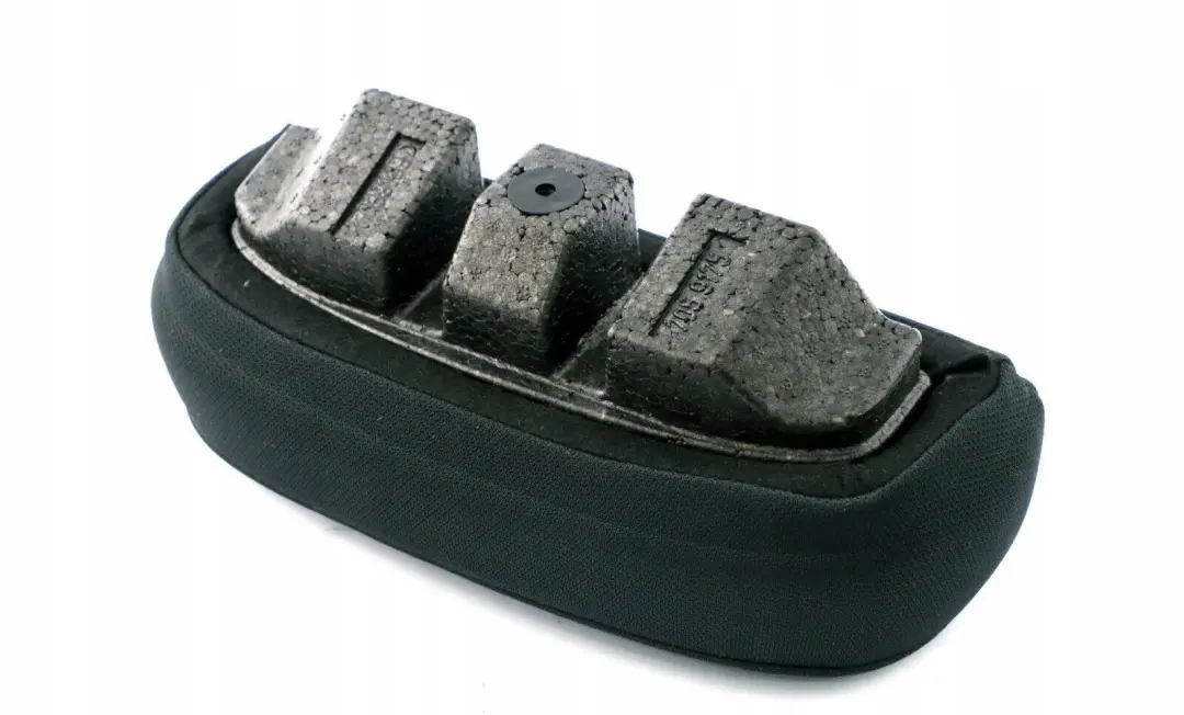 Fabric Cloth Headrest Panther Black Molette to BMW Mini Cabrio R52 Rear Seat with Part number 7132988 BMW Mini Cabrio R52 Rear Seat Fabric Cloth Headrest Panther Black Molette - SKU 7132988 - Part number 7132988