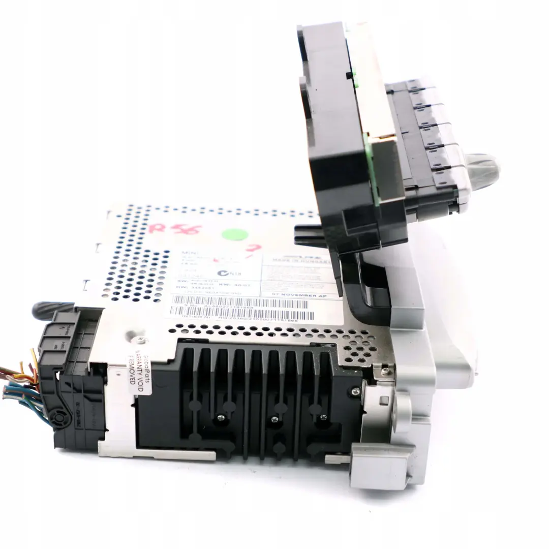 Radio Boost CD Player Head Unit to BMW Mini Cooper One 2 R55 R56 R57 with Part number 3452681 BMW Mini Cooper One 2 R55 R56 R57 Radio Boost CD Player Head Unit - SKU 3452681-2 - Part number 3452681