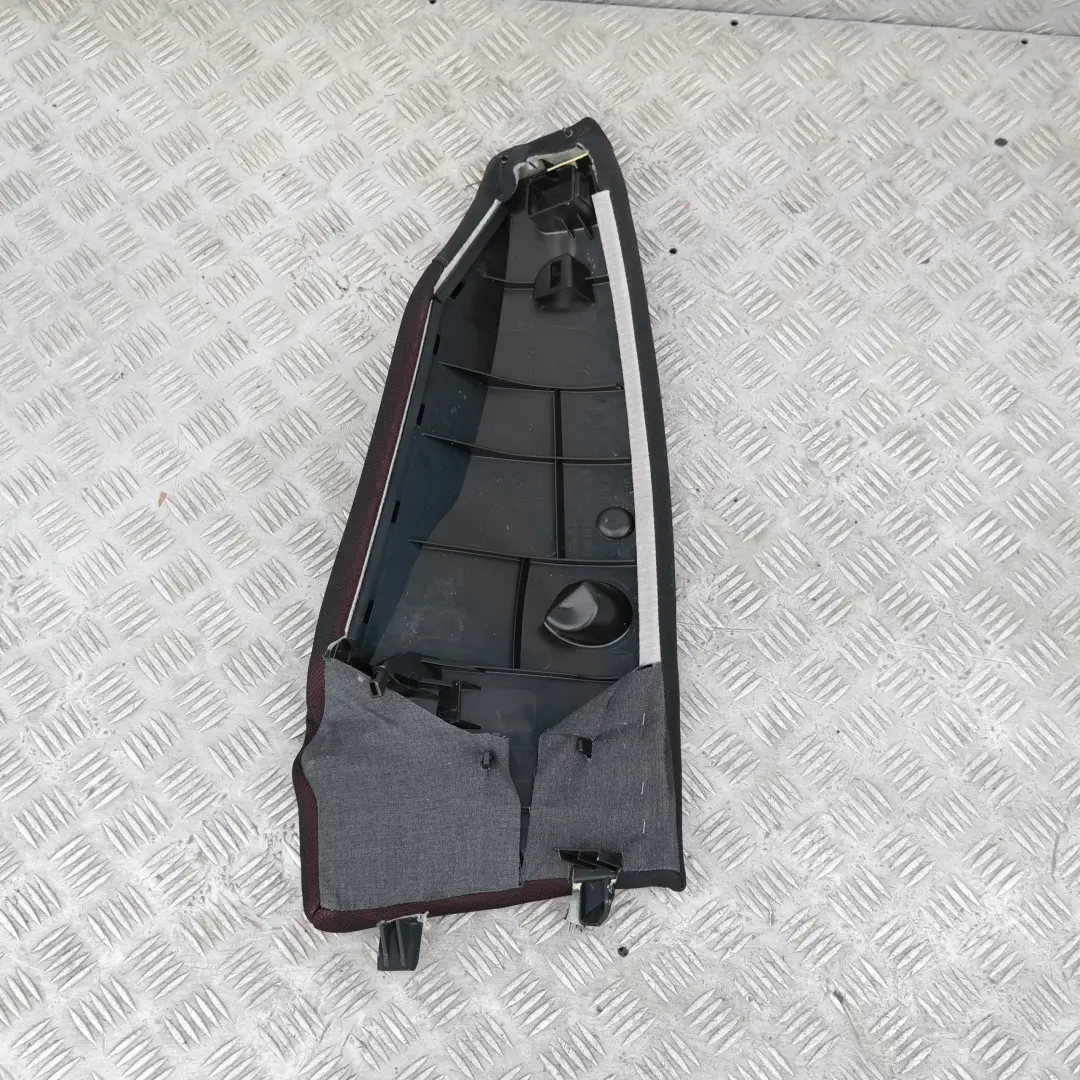 BMW 1 E81 Rücksitz Bezug Seitenteil Links Stoff Network Cranberry Rot - SKU 9158964 - Teilenummer 9158964