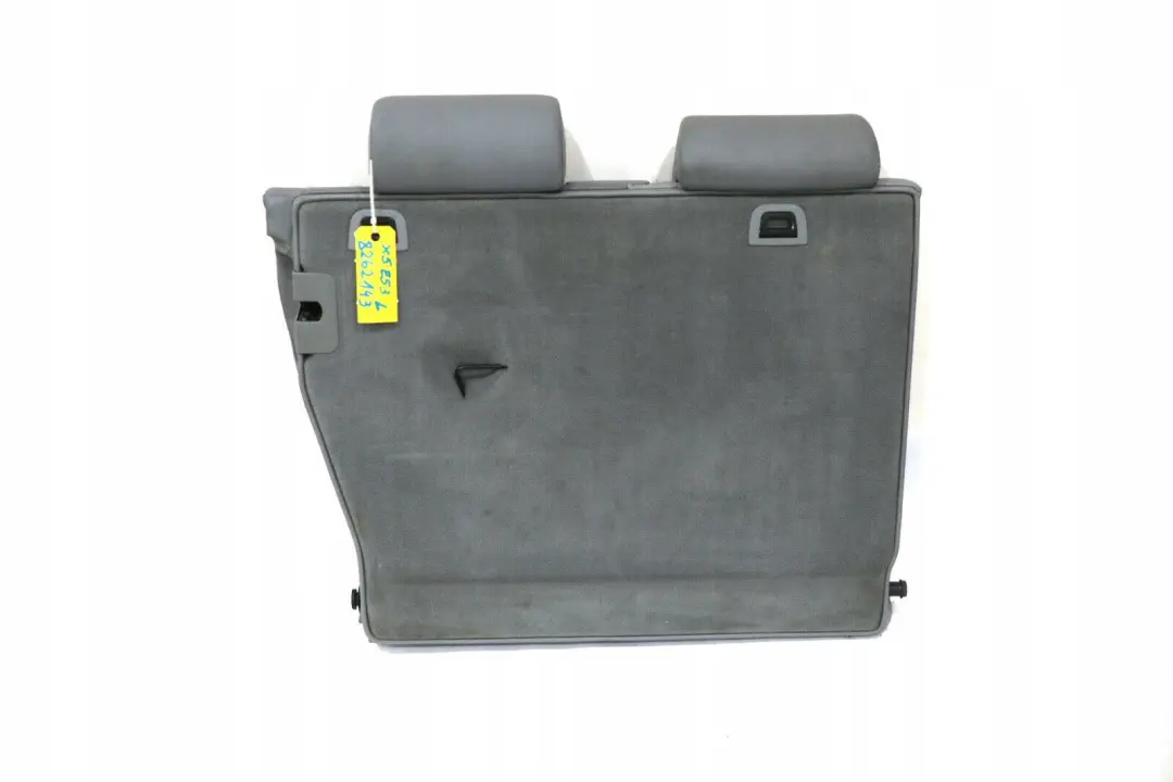 Grau Leder Montana Rücksitz Couch Rückenlehne Hinten Links für BMW X5 E53 mit Teilenummer 8262143 BMW X5 E53 Grau Leder Montana Rücksitz Couch Rückenlehne Hinten Links - SKU 8262143 - Teilenummer 8262143