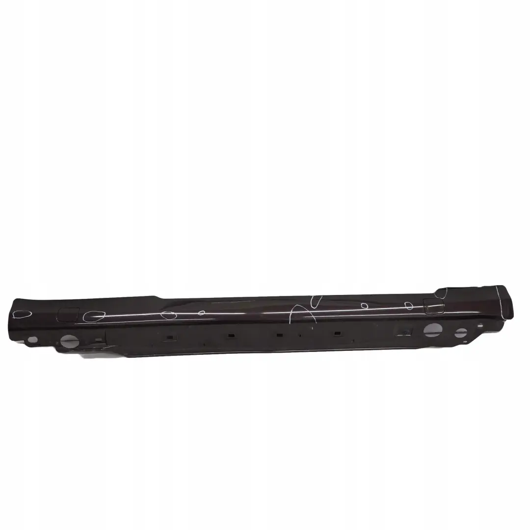 Mercedes-Benz CLK W208 Door Sill Side Cover Skirt Right O/S Almandine Black 182 to with Part number A2086980654 Mercedes-Benz CLK W208 Door Sill Side Cover Skirt Right O/S Almandine Black 182 - SKU A2086980654-ALB - Part number A2086980654