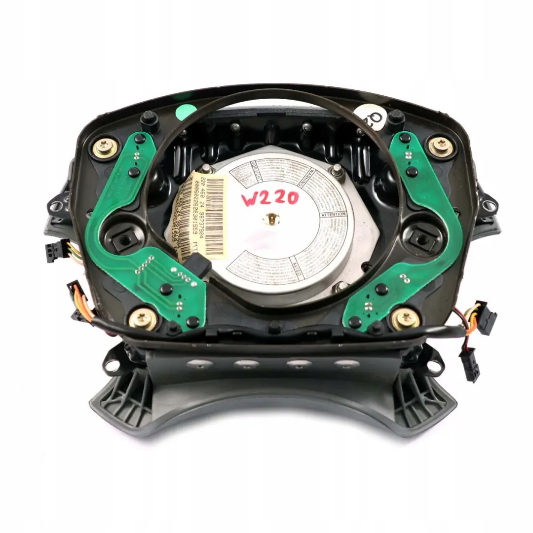 W215 W220 Poduszka AIRBAG kierowcy do MERCEDES CL S o numerze A2204602498 MERCEDES CL S W215 W220 Poduszka AIRBAG kierowcy - SKU A2204602498 - Numer Części A2204602498