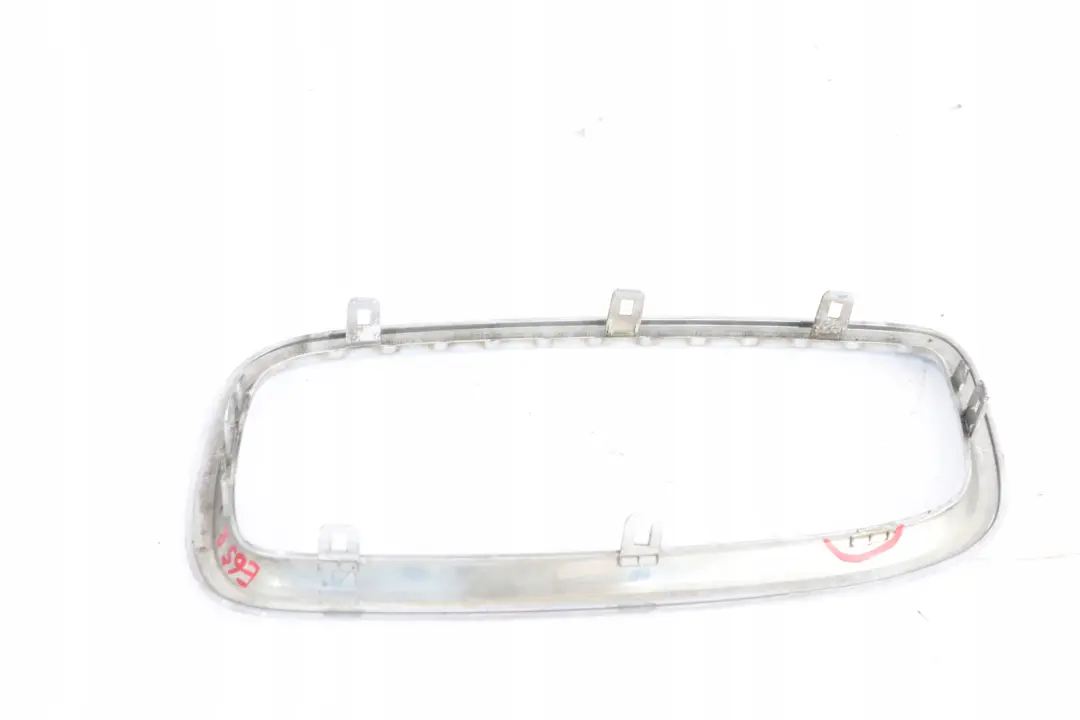 BMW 7 Series E65 E66 E67 Kidney Grille Trim Ring Chrome Front Right O/S - SKU 8223220 - Part number 8223220
