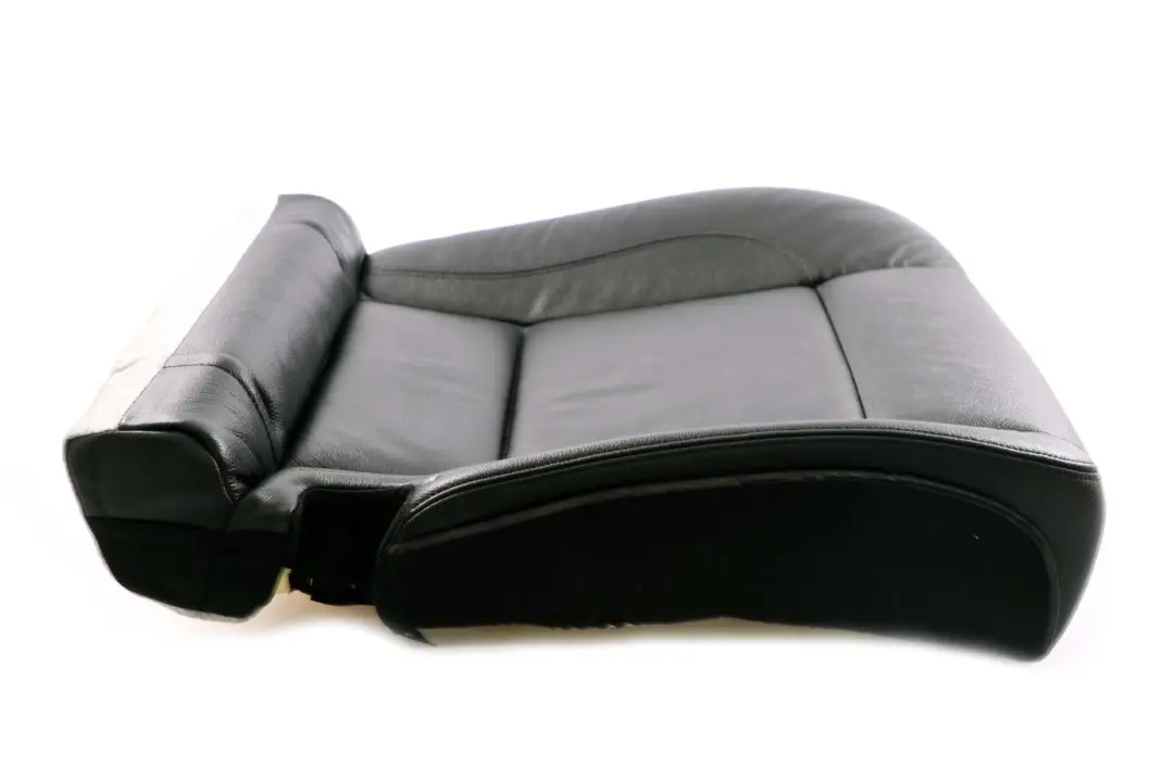 BMW X6 Series E71 Black Leather Rear Left Seat N/S Bench Cover Panel - SKU 9141231 - Part number 9141231