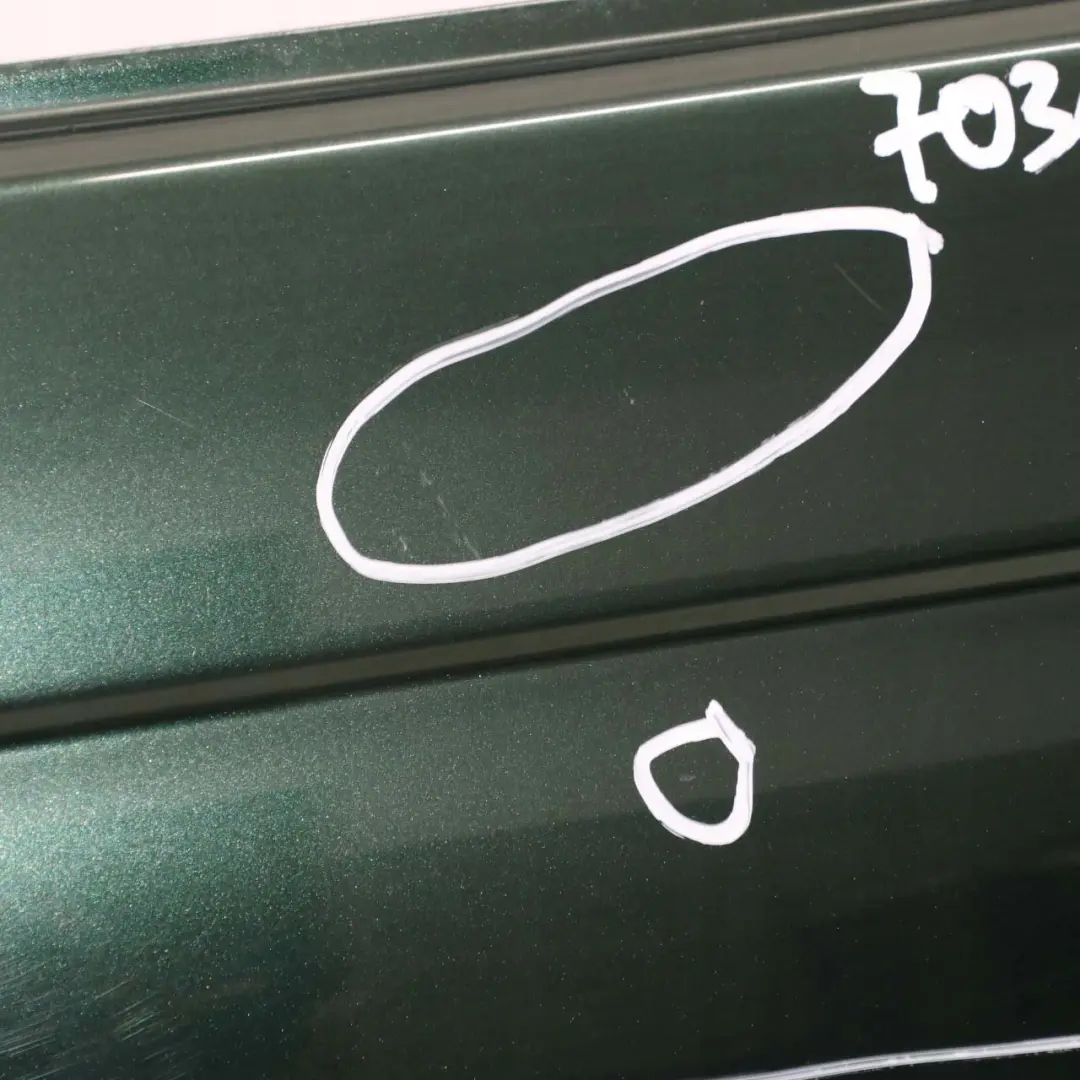 BMW E46 Drzwi lewe przednie przód Oxfordgruen - SKU 7034151-OXF - Numer Części 7034151