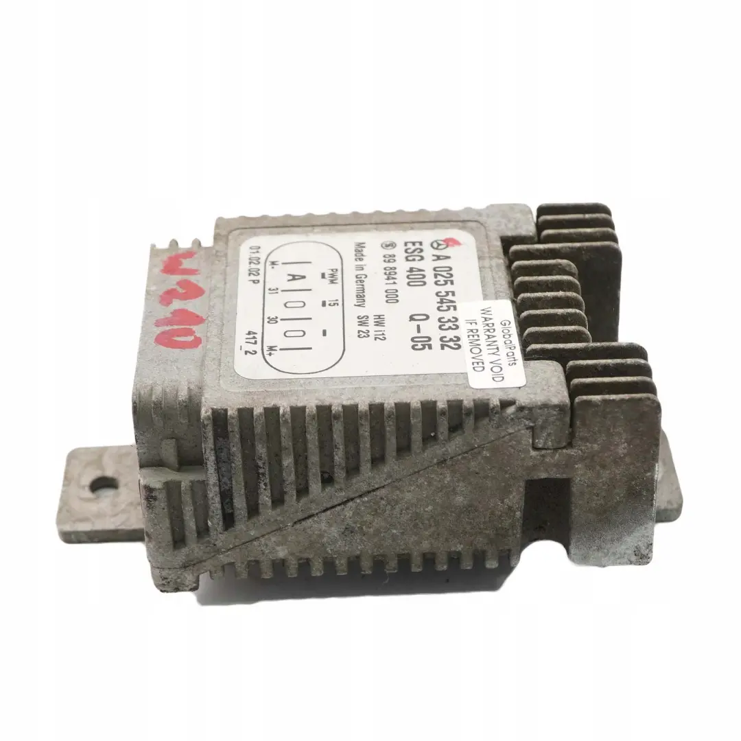 Mercedes W202 W210 Moduł Sterownik Wentylatora - SKU A0255453332 - Numer Części A0255453332