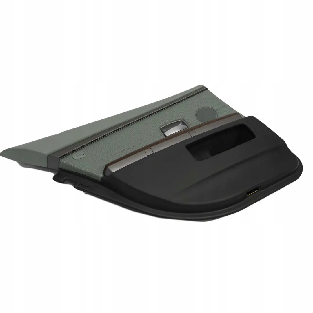 BMW 7 Series E65 Rear Left N/S Door Card Leather Nasca Green Lining Trim - SKU 7144159 - Part number 7144159