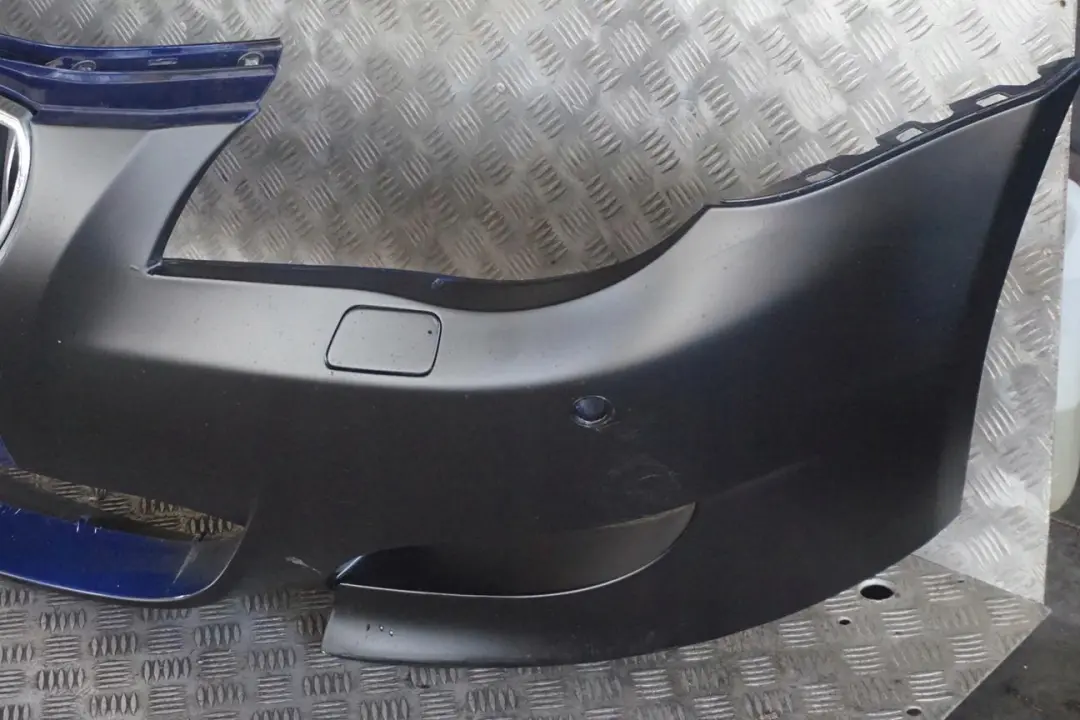 Front Bumper Trim Panel Interlagos Blue Metallic - A30 to BMW 5 E60 E61 M5 with Part number 0391914 BMW 5 E60 E61 M5 Front Bumper Trim Panel Interlagos Blue Metallic - A30 - SKU 0391914-INT - Part number 0391914