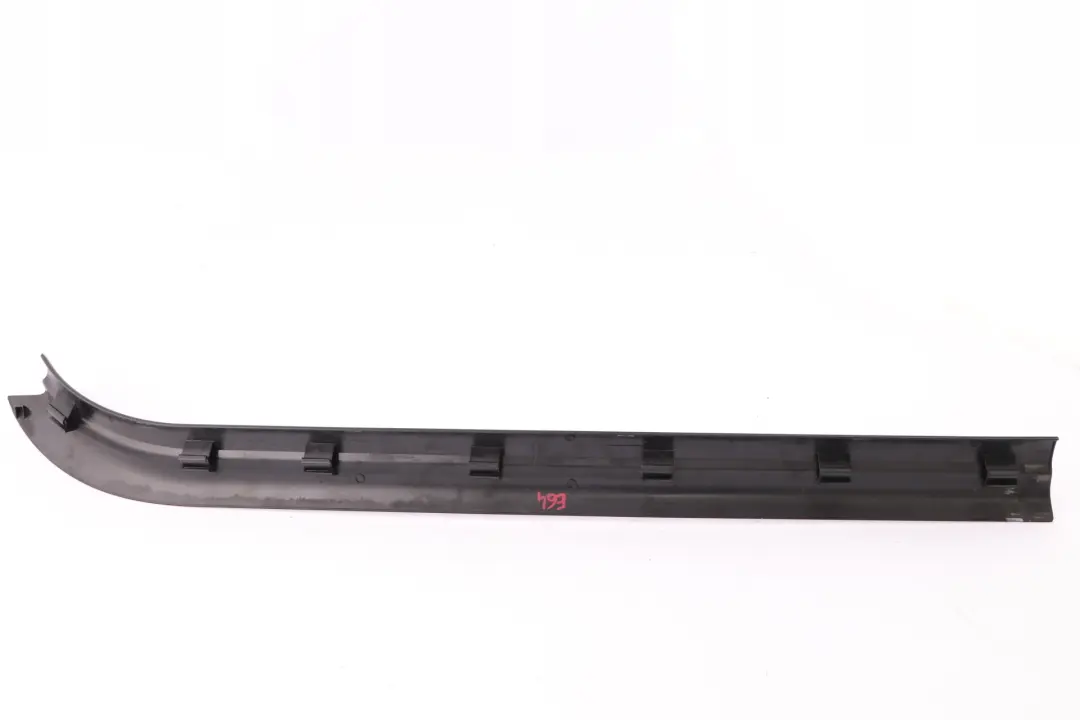 BMW 6 Series E63 E63N E64 Cover Strip Entrance Interior Right Black Schwarz O/S - SKU 7073886 - Part number 7073886
