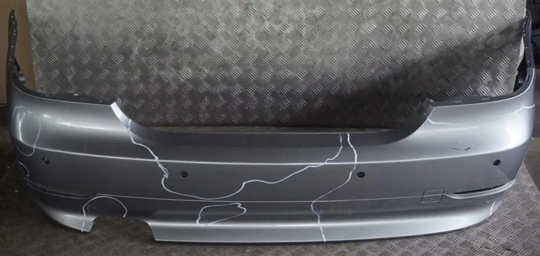 BMW E60 Zderzak tylny tył pdc silbergrau - SKU 0149318-SBG3 - Numer Części 0149318