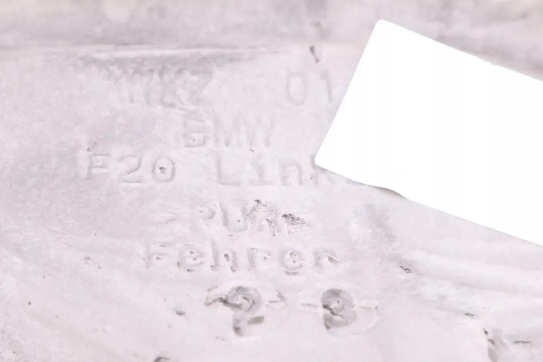 BMW F20 F21 Boczek kanapy lewy tył materiał - SKU 7291225 - Numer Części 7291225