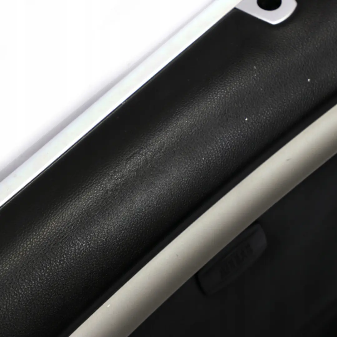 BMW 7 er E65 E66 Türverkleidung Abdeckung Vorne Rechts Leder Nasca Schwarz - SKU 9154458 - Teilenummer 9154458