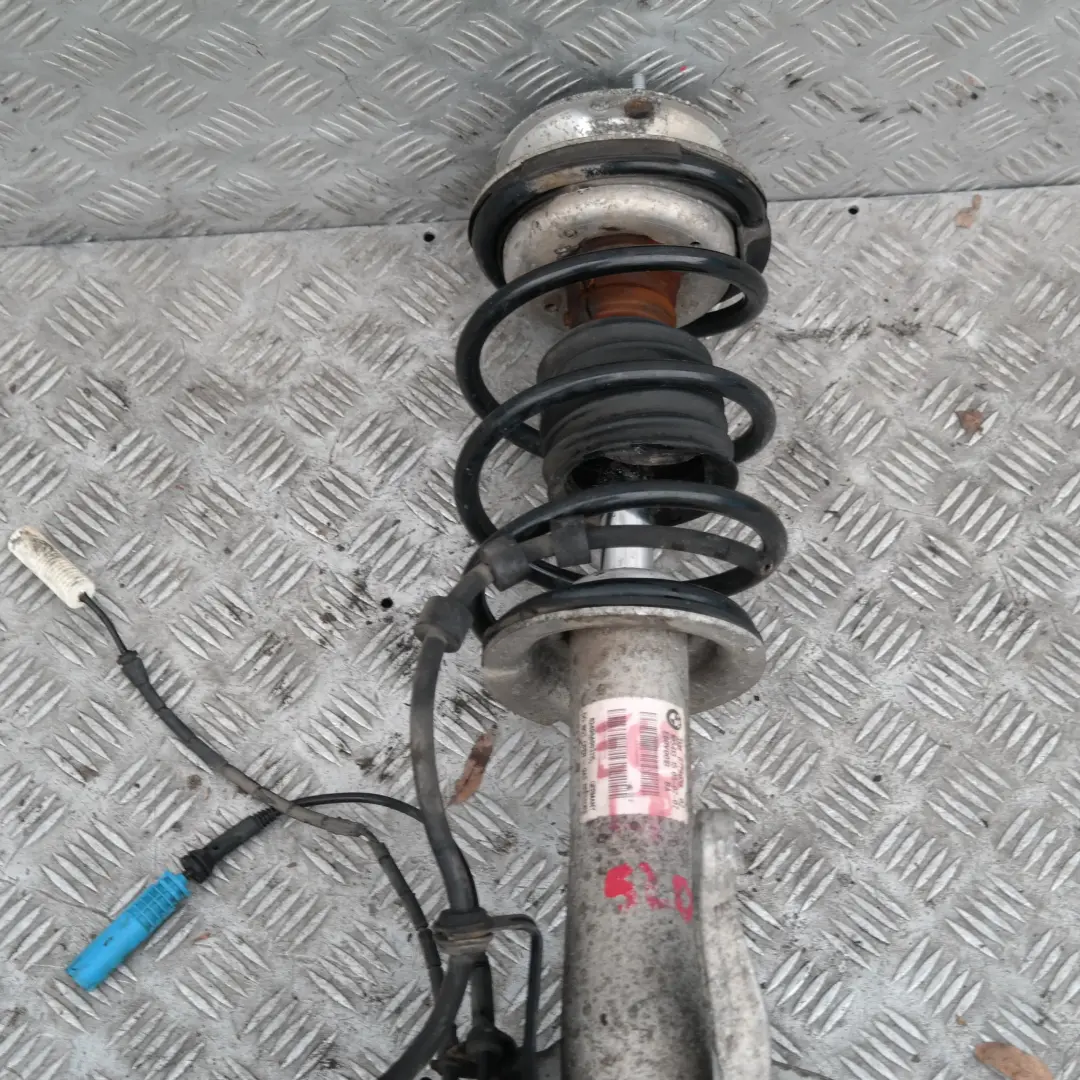 BMW 5 er E60 LCI 520D M47N2 Stoßdämpfer Federbein Schwenklager vorn links - SKU 6775055 - Teilenummer 31306775055