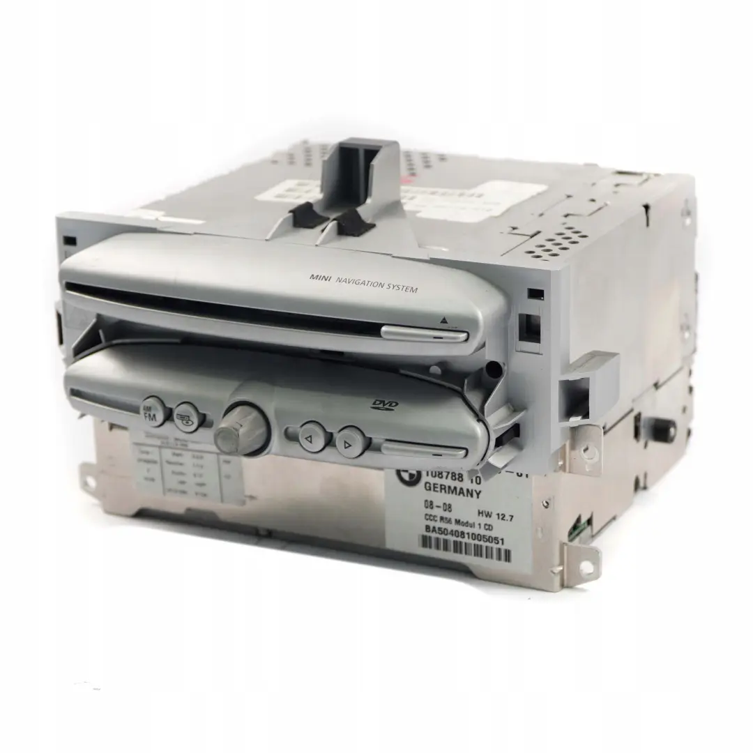 CCC Navigation Navi Sat Nav Head Unit to BMW Mini Cooper R55 R56 R57 with Part number 9216495 BMW Mini Cooper R55 R56 R57 CCC Navigation Navi Sat Nav Head Unit - SKU 9195956 - Part number 9216495