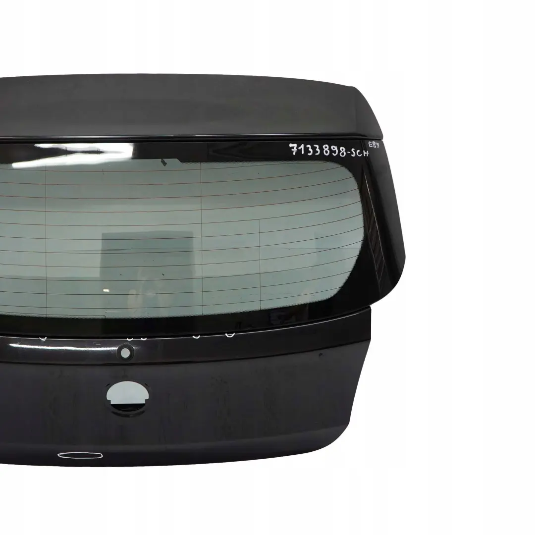 BMW E81 E87 Klapa tylna tył goła schwarz II - SKU 7133898-SCH - Numer Części 41627133898