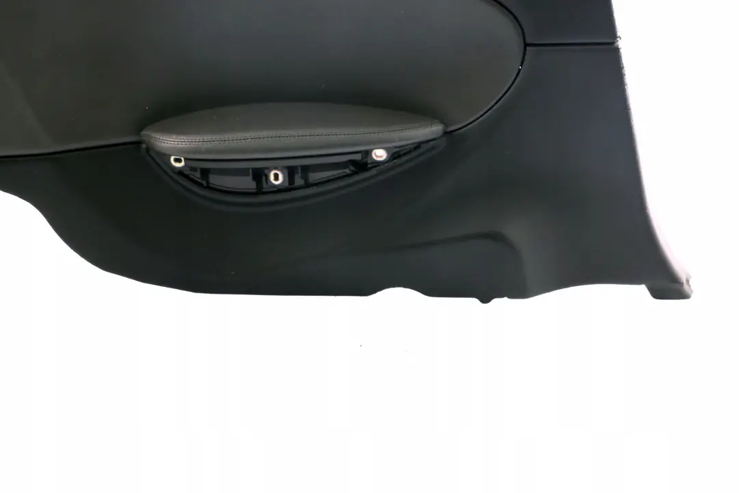 BMW E63 Trasero Izquierdo Lateral Panel De Cuero Negro Perla - SKU 7115449 - Número de pieza 7115449