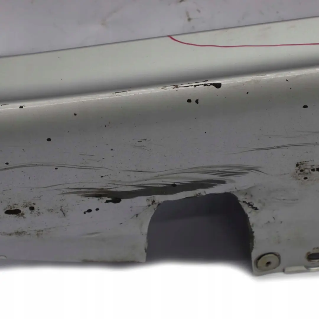  Mercedes-Benz Vaneo W414 Sill Side Cover Skirt Left N/S Brilliant Silver - 9744 - SKU A4146190438-BRS - Part number A4146190438