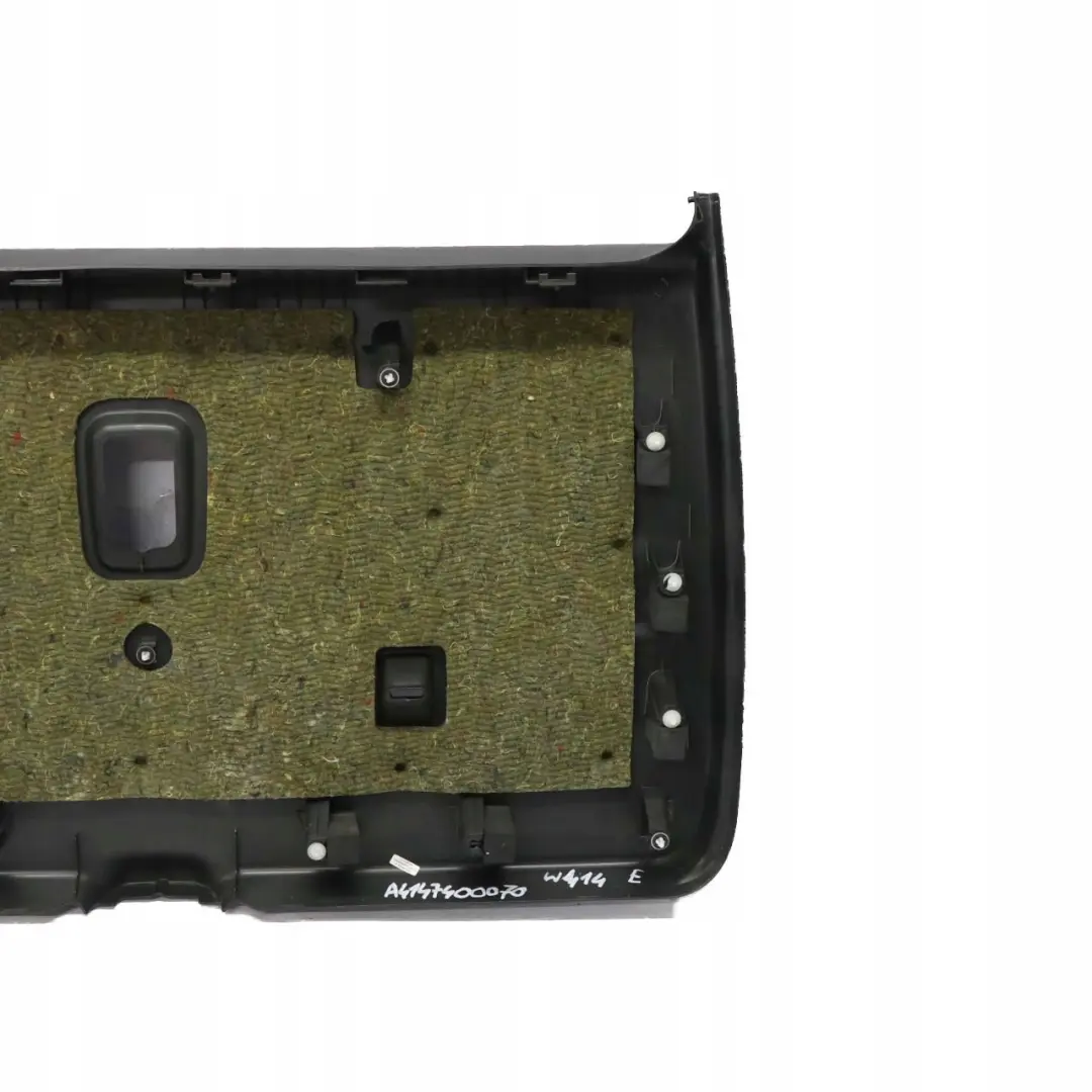 Mercedes-Benz Vaneo W414 Heckklappe Verkleidung Abdeckung Anthrazit für mit Teilenummer A4147400070 Mercedes-Benz Vaneo W414 Heckklappe Verkleidung Abdeckung Anthrazit - SKU A4147400070 - Teilenummer A4147400070