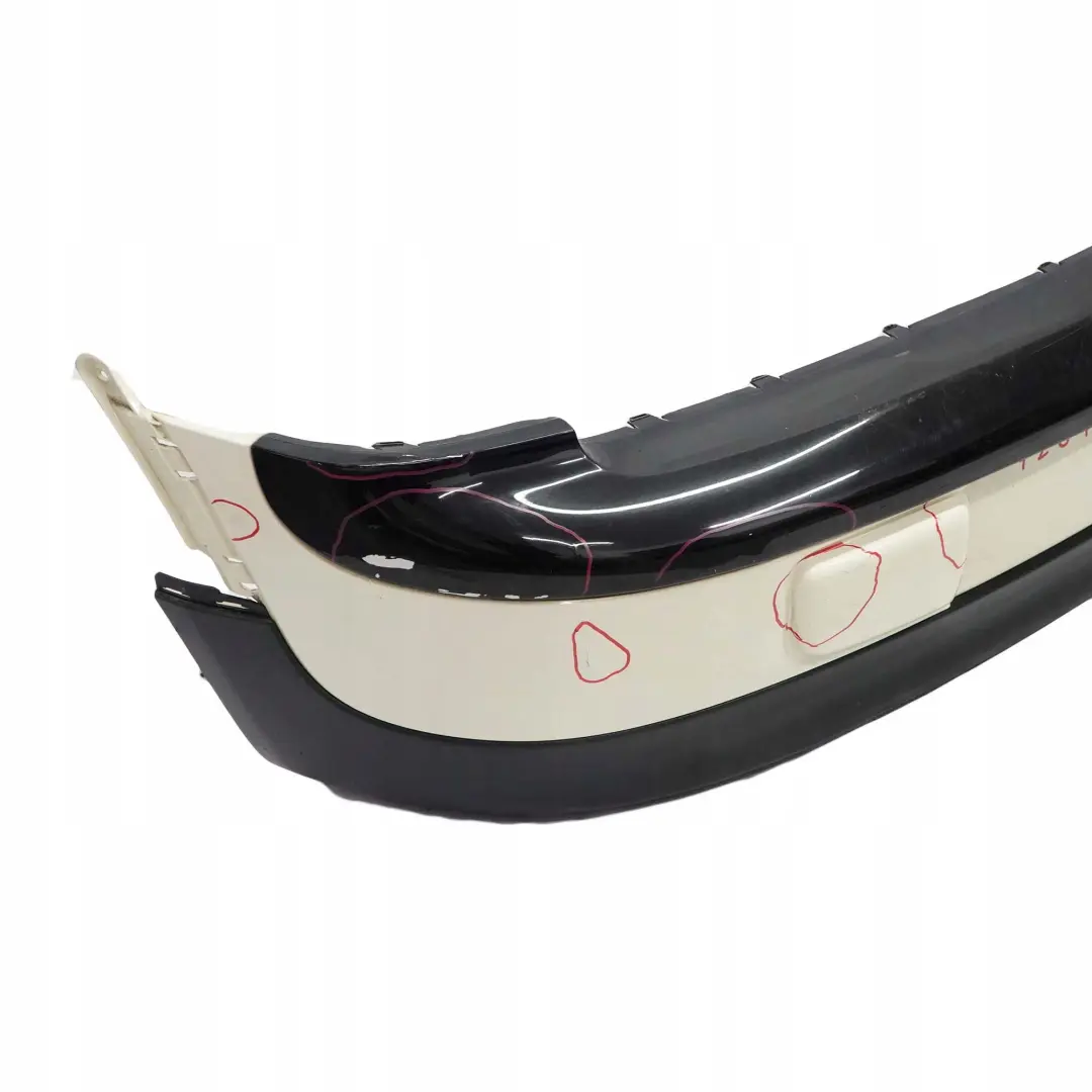 Mini Clubman R55 Complete Rear Bumper Trim Panel Pepper White - 850 - SKU 7264348-PW - Part number 7264348