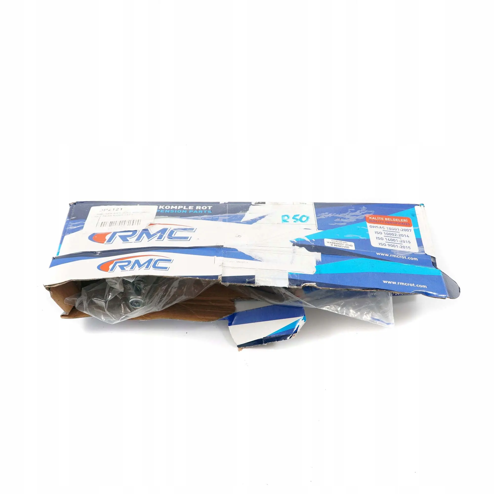 BMW Mini R50 RMC Barra stabilizzatrice posteriore antirollio sinistra destra Set