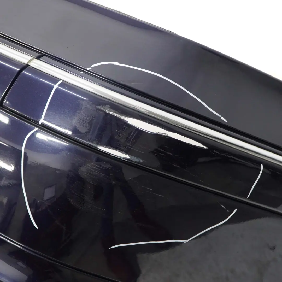 Mercedes-Benz C W203 Rear Bumper Trim Panel Tanzanitblau Tanzanite Blue - 359 to with Part number A2038851625 Mercedes-Benz C W203 Rear Bumper Trim Panel Tanzanitblau Tanzanite Blue - 359 - SKU A2038851625-TB - Part number A2038851625