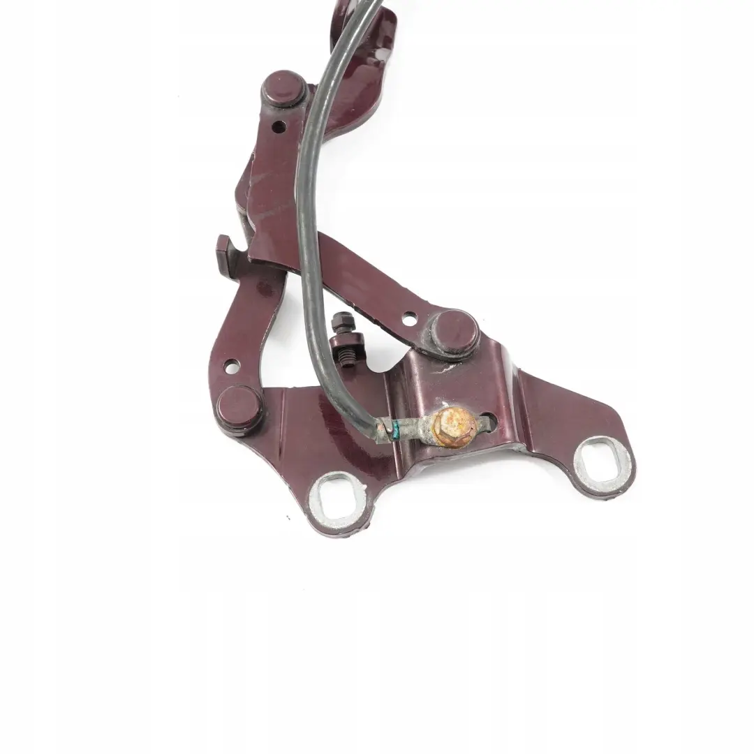 BMW 3 Series E90 Front Left Engine Bonnet Hinge N/S Barberarot Red - A39 - SKU 7115263-BAR - Part number 7115263