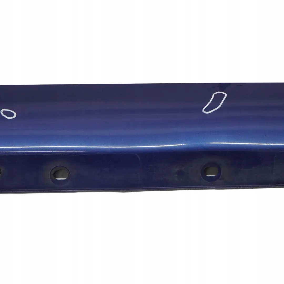  Mercedes-Benz W203 Door Sill Side Cover Skirt Right O/S Jaspisblau Blue - 345 - SKU A2036980254-JAS - Part number A2036980254