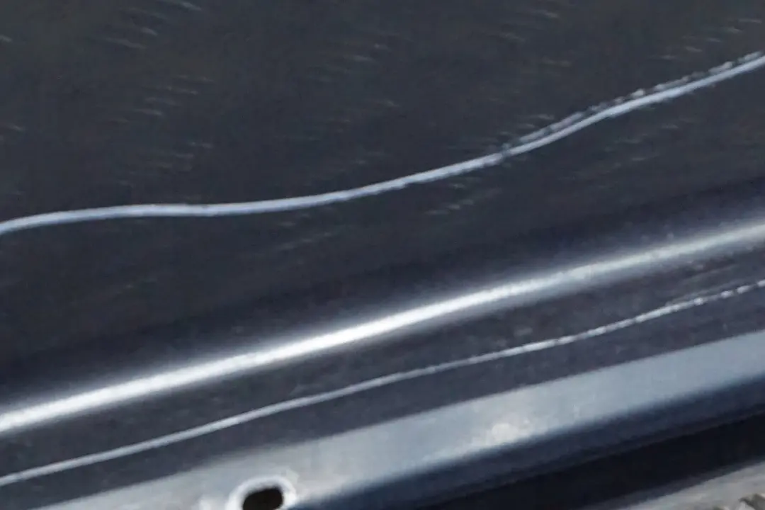 BMW E65 Listello Portiera Apertura Gonna SX Blu Toledo Blu Metallico - SKU 0140037-TDB - Numero di parte 0140037