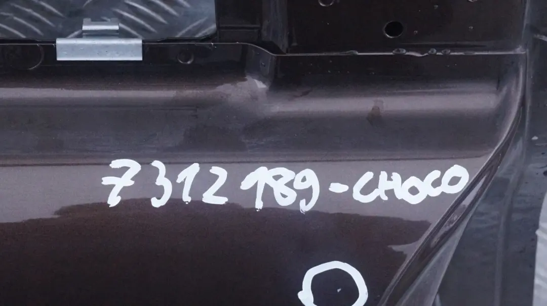 Right O/S Clubdoor Club Door Hot Chocolate - A88 to Mini Clubman R55 Rear with Part number 7312189 Mini Clubman R55 Rear Right O/S Clubdoor Club Door Hot Chocolate - A88 - SKU 7312189-CHOCO - Part number 7312189