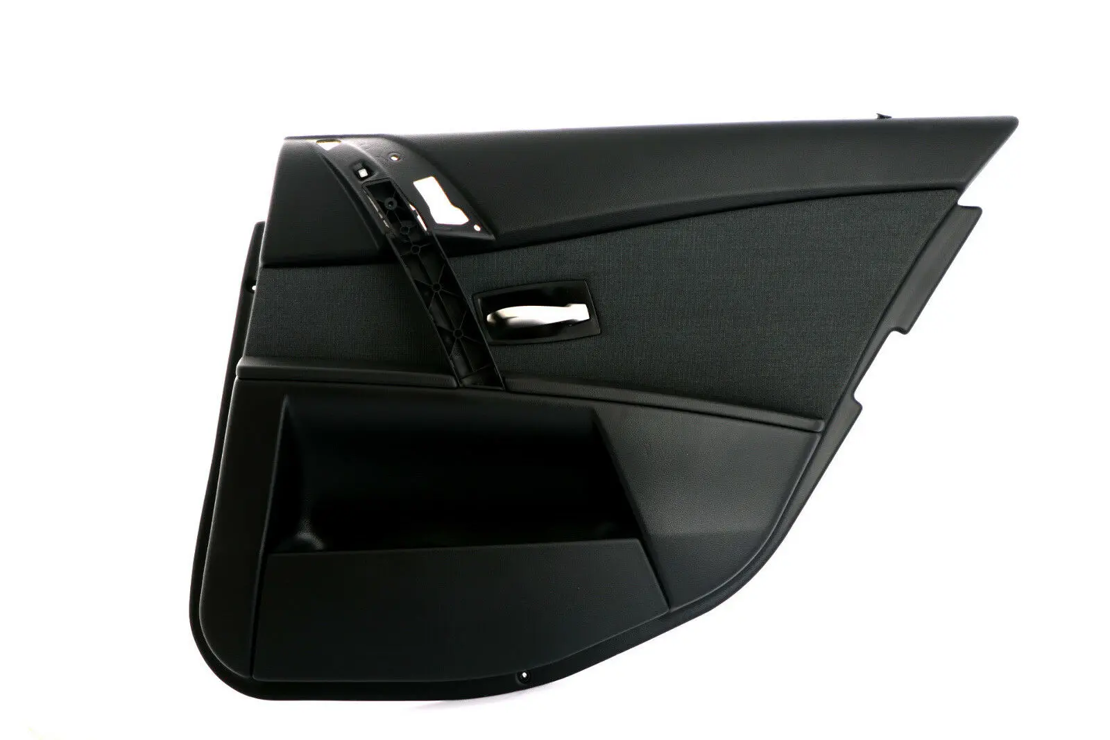 BMW 5 Series E60 E61 Rear Right O/S Door Card Lining Cloth Trim Panel Black