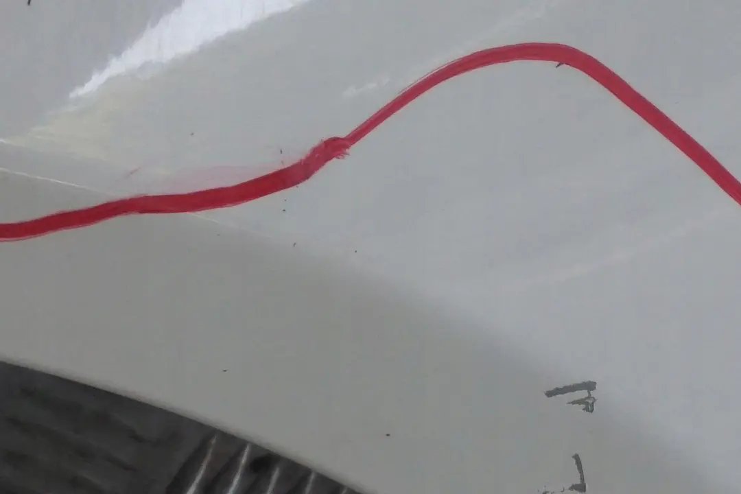 BMW E65 E66 Side Panel Wing Front Right O/S Alpinweiss Alpine White - 300 - SKU 7061662-AW - Part number 7061662
