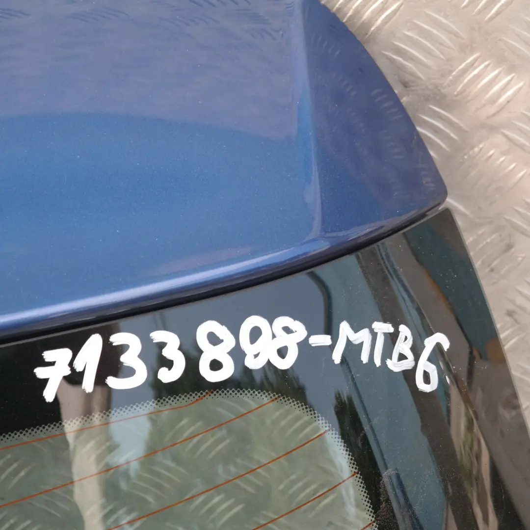Klapa tylna tył montegoblau A51 do BMW 1 E81 E87 o numerze 7133898 BMW 1 E81 E87 Klapa tylna tył montegoblau A51 - SKU 7133898-MTB6 - Numer Części 7133898