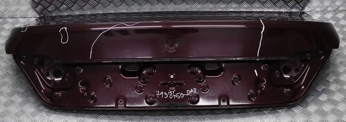 BMW 7 Series E65 E66 E67 Trunk Lid Boot Tailgate Barberarot Barbera Red - A39